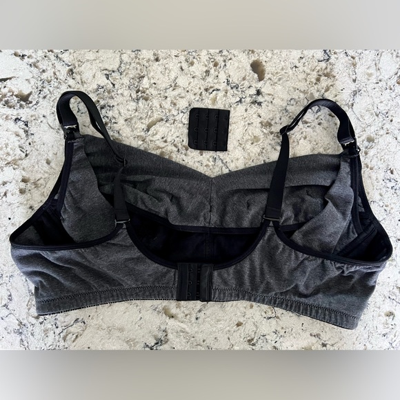 Nursing and pumping bra grey xxl - Picture 2 of 16